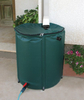 Foldable Rain Barrel 100 Gallon Water Storage Barrels With Zipper For Sale
