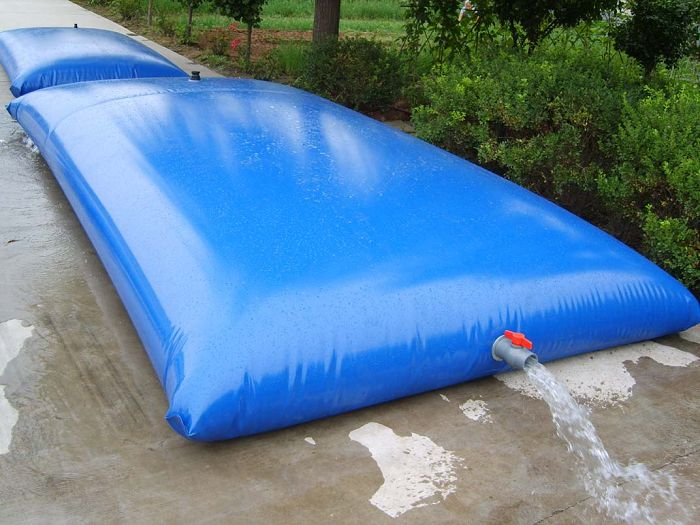 Folding Pillow Harvesting Rainwater Bladders Made With PVC Coated Material Price List