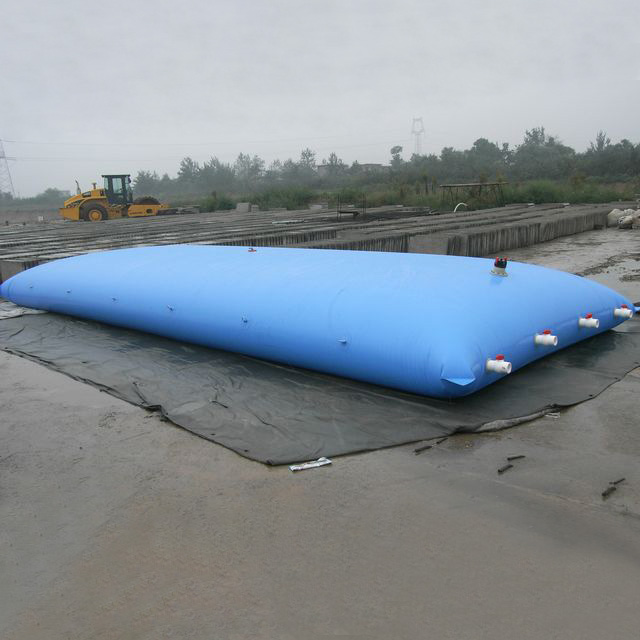 Pillow Shape Foldable PVC Rainwater Collection Tank Rain Storage Bladder Factory 