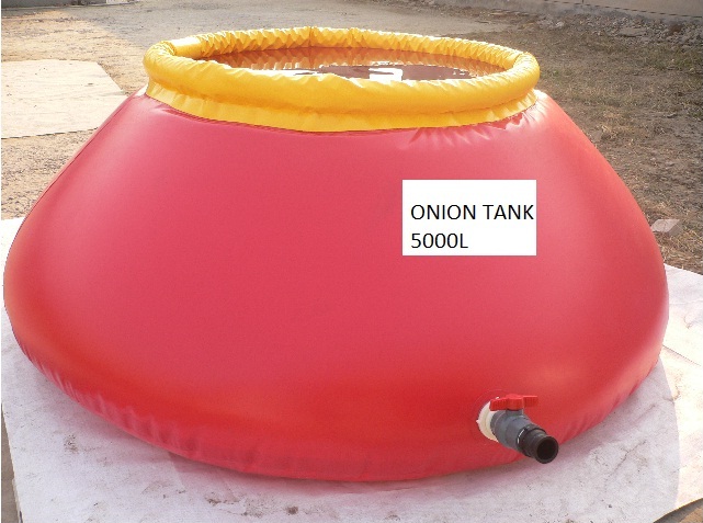 Open Top Onion Storage Water Tank Backyard Fish Pond