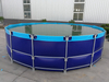 Movable Metal Frame PVC Liner Fish Farming Tanks Fish Pond With Many Size And Capacity Made In China