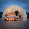 Buy Luxury Outdoor Hotel Glamping Tent Plastic Clear Dome 3.6M Garden Igloo Tent 