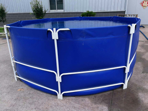 Wholesale Large Round Outdoor Fish Tank For Breeding Cheap Fish Tank Supplier