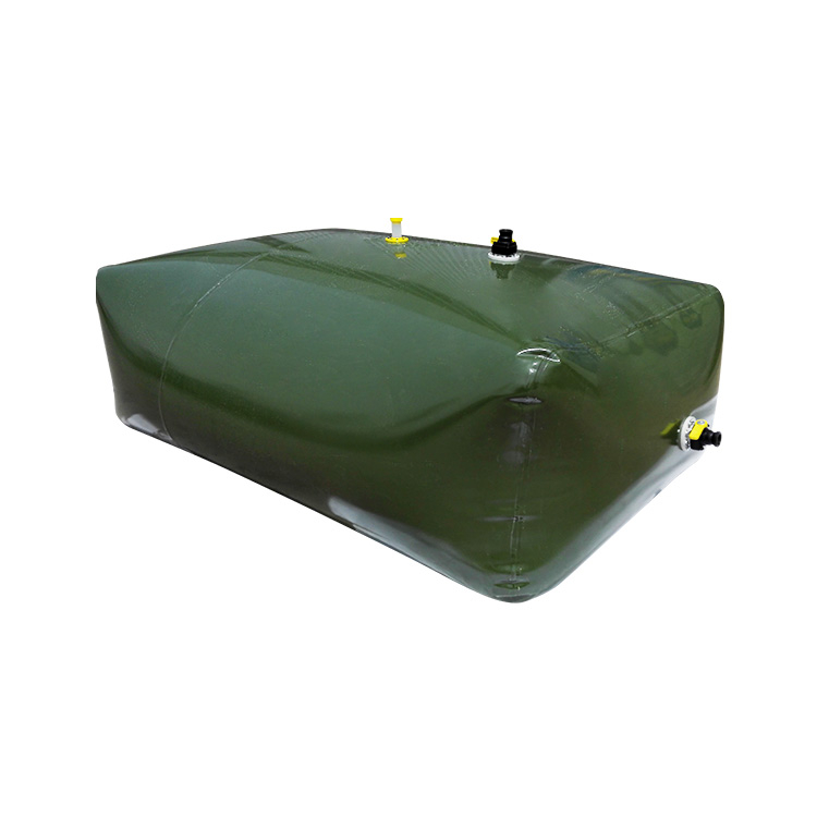 Portable PVC Tarpaulin Made Rainwater Harvesting Storage Tanks Rain Pillow Bladders Supplier 
