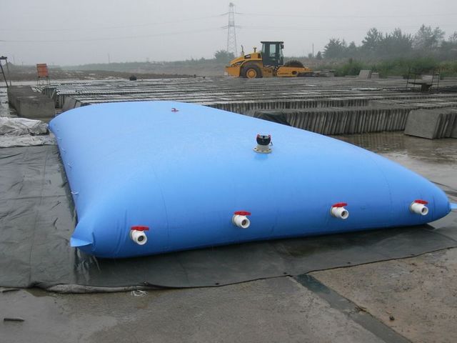 Collapsible PVC Made Pillow Rainwater Storage Tank Rain Collection Bladder Manufacturer 